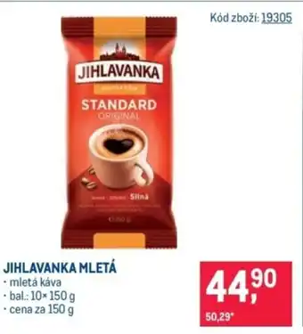 Makro Jihlavanka mletá nabídka