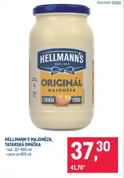 Makro Hellmann's majonéza, tatarská omáčka nabídka
