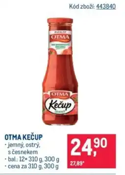 Makro Otma kečup nabídka
