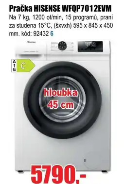 EVA Pračka HISENSE WFQP7012EVM nabídka