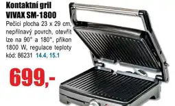 EVA Kontaktní gril VIVAX SM-1800 nabídka