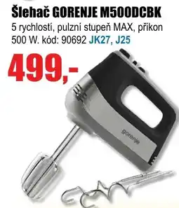 EVA Šlehač GORENJE M500DCBK nabídka
