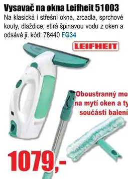 Vysavač na okna Leifheit 51003