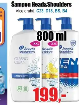EVA Šampon Head&Shoulders nabídka