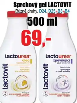 EVA Sprchový gel LACTOVIT nabídka