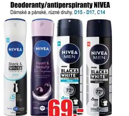 EVA Deodoranty/antiperspiranty NIVEA nabídka