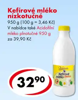 CBA Kefírové mléko nízkotučné nabídka