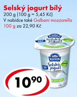 CBA Selský jogurt bílý nabídka