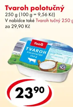 CBA Tvaroh polotučný nabídka