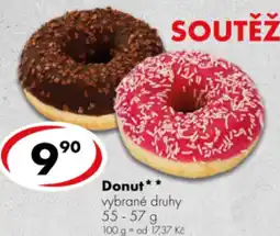 CBA Donut nabídka