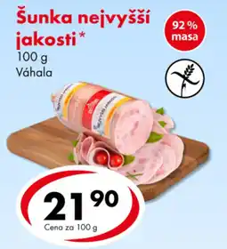 CBA Šunka nejvyšší jakosti nabídka