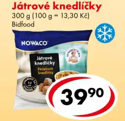 CBA NOWACO Játrové knedlíčky nabídka