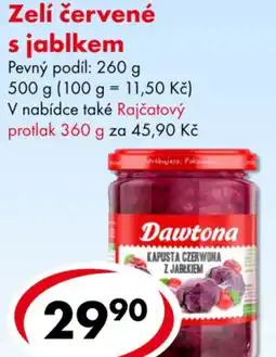 CBA Dawtona Zelí červené s jablkem nabídka