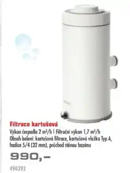 Uni Hobby Filtrace kartušová nabídka