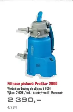 Uni Hobby Filtrace písková ProStar 2000 nabídka