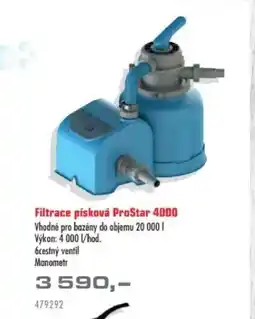 Uni Hobby Filtrace písková ProStar 4000 nabídka