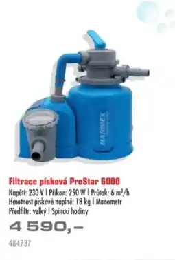 Uni Hobby Filtrace písková ProStar 6000 nabídka