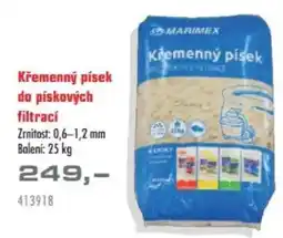 Uni Hobby Křemenný písek do pískových filtrací nabídka