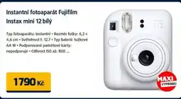 Datart Instantní fotoaparát Fujifilm Instax mini 12 bílý nabídka