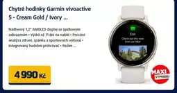Datart Chytré hodinky Garmin Vívoactive 5 - Cream Gold / Ivory nabídka