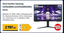 Datart Herní monitor Samsung S27AG320NU (LS27AG320NUXEN) černý nabídka