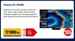 Datart Televize TCL 55C805 nabídka