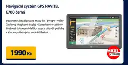 Datart Navigační systém GPS NAVITEL E700 černá nabídka
