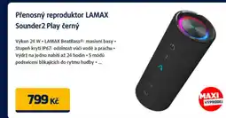 Datart Přenosný reproduktor LAMAX Sounder2 Play černý nabídka