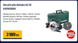 Okružní pila Metabo KS 55 690903000