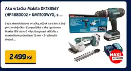 Datart Aku vrtačka Makita DK18B56Y (HP488D002 + UM110DWYX, s.... nabídka