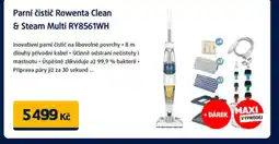 Datart Parní čistič Rowenta Clean & Steam Multi RY8561WH nabídka