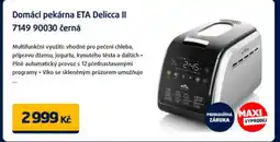 Datart Domácí pekárna ETA Delicca II 7149 90030 černá nabídka