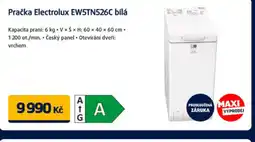 Datart Pračka Electrolux EW5TN526C bílá nabídka