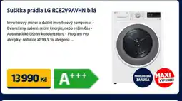 Datart Sušička prádla LG RC82V9AVHN bílá nabídka