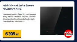 Indukční varná deska Gorenje GI6432BSCE černá