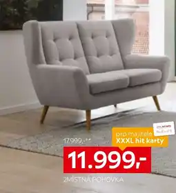 XXXLutz 2místná pohovka nabídka