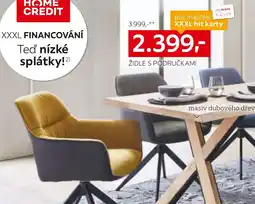 XXXLutz Židle s područkami nabídka