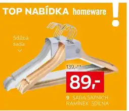 XXXLutz Sada šatních ramínek nabídka