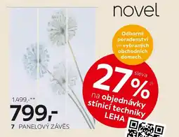 XXXLutz Panelový závěs Dandelion nabídka