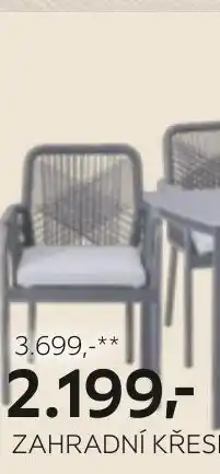 XXXLutz Zahradní křeslo nabídka