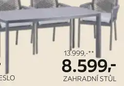XXXLutz Zahradní stůl nabídka