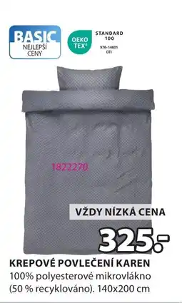 JYSK Krepové povlečení Karen nabídka