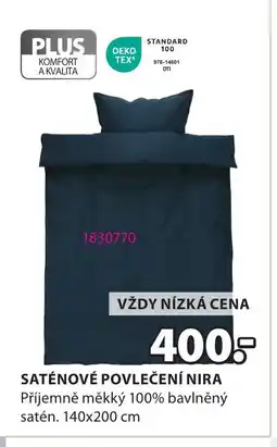 JYSK Saténové povlečení Nira nabídka