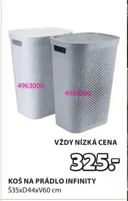 JYSK Koš na prádlo Infinity nabídka