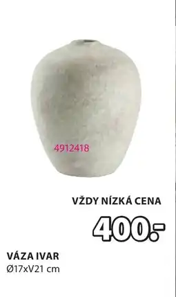 JYSK Váza Ivar nabídka