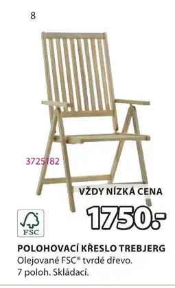 JYSK Polohovací křeslo Trebjerg nabídka