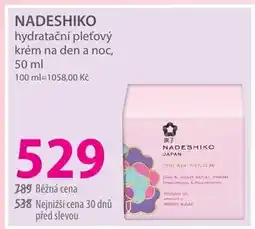 Hebe NADESHIKO hydratační pleťový krém na den a noc nabídka