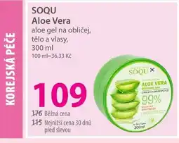 Hebe SOQU Aloe Vera aloe gel na obličej, tělo a vlasy nabídka