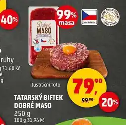 Penny Market TATARSKÝ BIFTEK DOBRÉ MASO, 250 g nabídka