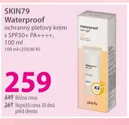 Hebe SKIN79 Waterproof ochranný pleťový krém s SPF50+ PA++++ nabídka